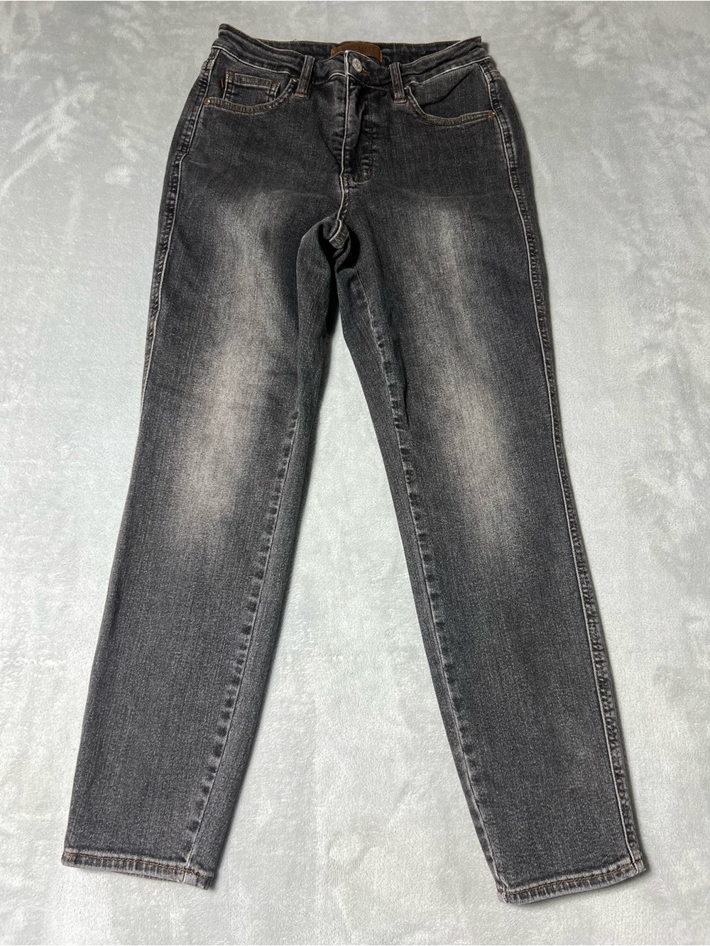 Judy Blue Slim Fit Black Denim Jeans Womens Size 5/27
